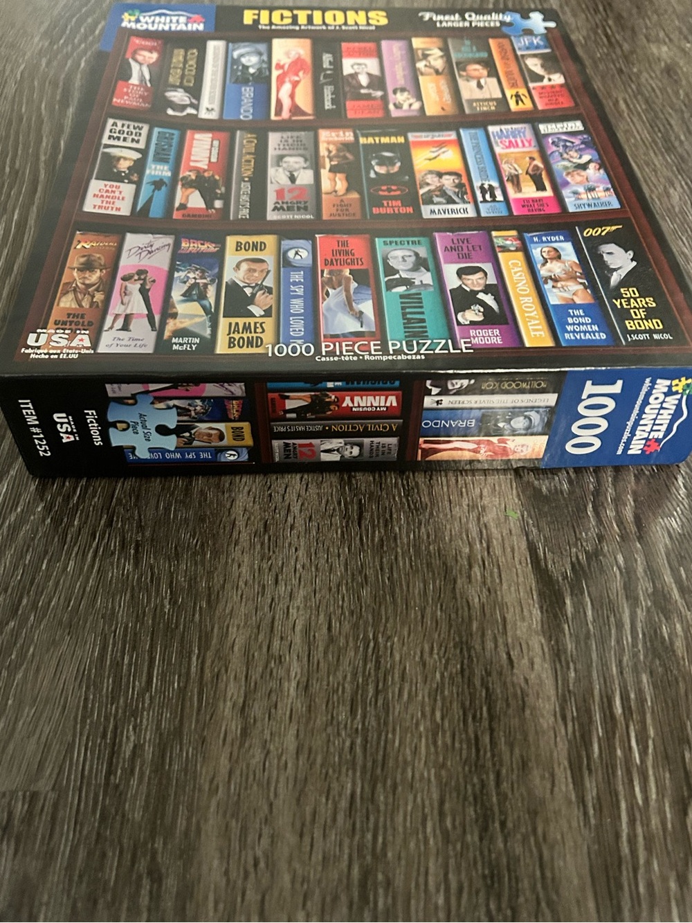 White Mountain Fictions 1,000-Piece Puzzle - Picture 4 of 9